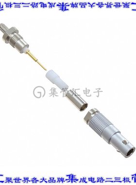 FFS.00.250.CTCE31 同轴连接器插头公引脚压接50欧姆自由悬挂