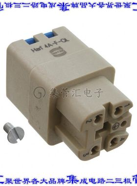 9200042733 09200042733连接器4+接地插件母头插入锁定型