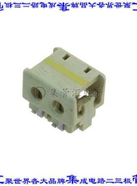 2106003-2 连接器2POS单条导线4mm表面贴装直角IDC18AWG天然色