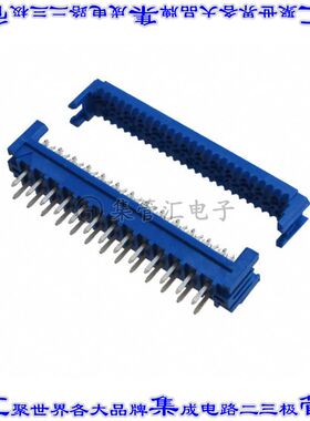 69830-026LF 连接器26POS带状电缆DIP针座2排1.27mm通孔IDC26-28A
