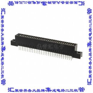 卡边缘连接器60POS母头2排2.54mm黑色镀金 5530841