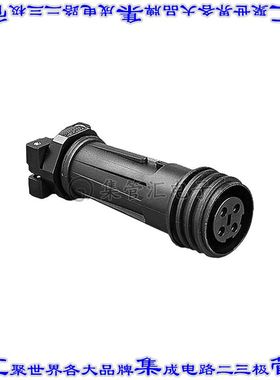 PXA921/05/S 圆形连接器5(4电源+PE)插座母插口螺钉镍自由悬挂