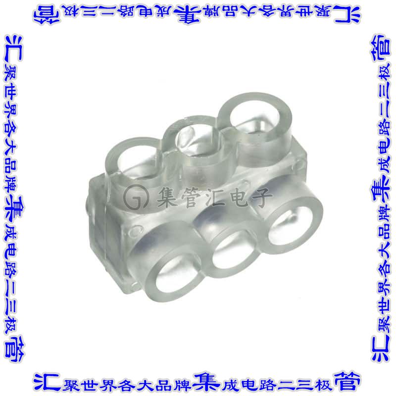 PCSB2/0-3S-6Y 接插件连接器CONN INLINE TAP 2/0-14 AWG SCREW