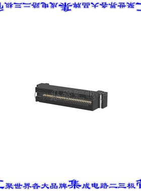 MBB-VM-30-62-30-ST 卡边缘连接器60POS母头2排0.8mm黑色镀金