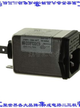 3-1609115-3 电源接入连接器3POS插座公插片模块IEC320-C14面板安