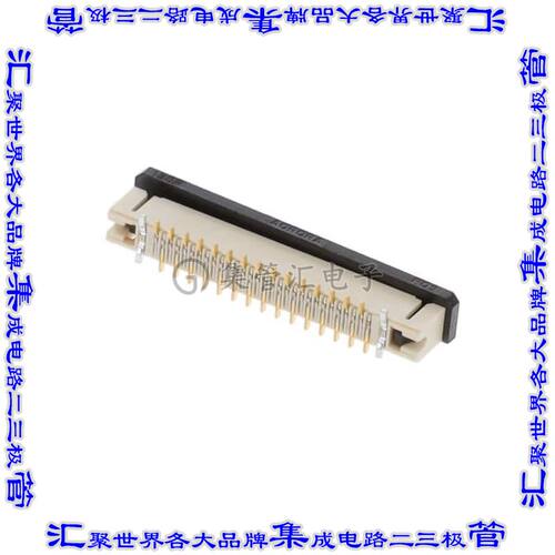 F314-1A7H1-11030 连接器30POS FFC/FPC 0.5mm触头垂直单侧表面贴