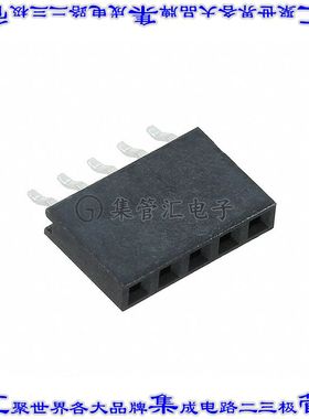 M20-7910542R 针座连接器5POS插座2.54mm叉状表贴SMD镀金