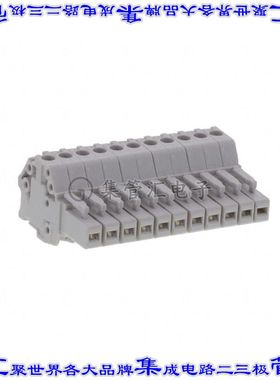 1SNK805736R0000 端子块连接器11POS插头母插口灰色自由悬挂