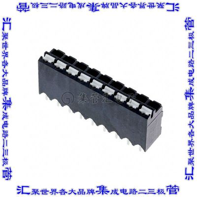 1823379 线对板连接器9POS接线端子3.81mm通孔垂直带板