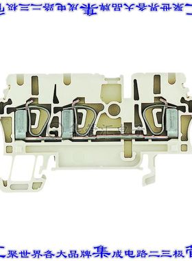 1683400000 端子块连接器3POS馈通式5.1mm白色12-30AWG