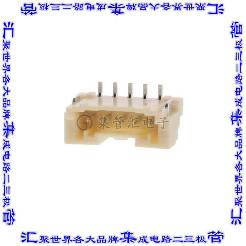 BM05B-PASS-1-TFT 针座连接器5POS接头2mm公形插针表贴SMD锡