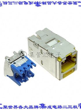 CJSK6X88TGYL 接插件连接器MINI-COM KEYED MODULE, CAT 6A, S