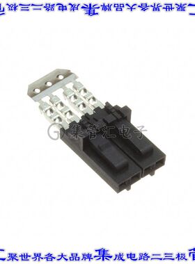 14562022 0014562022矩形连接器2POS插座2.54mm母插口黑色IDC镀金