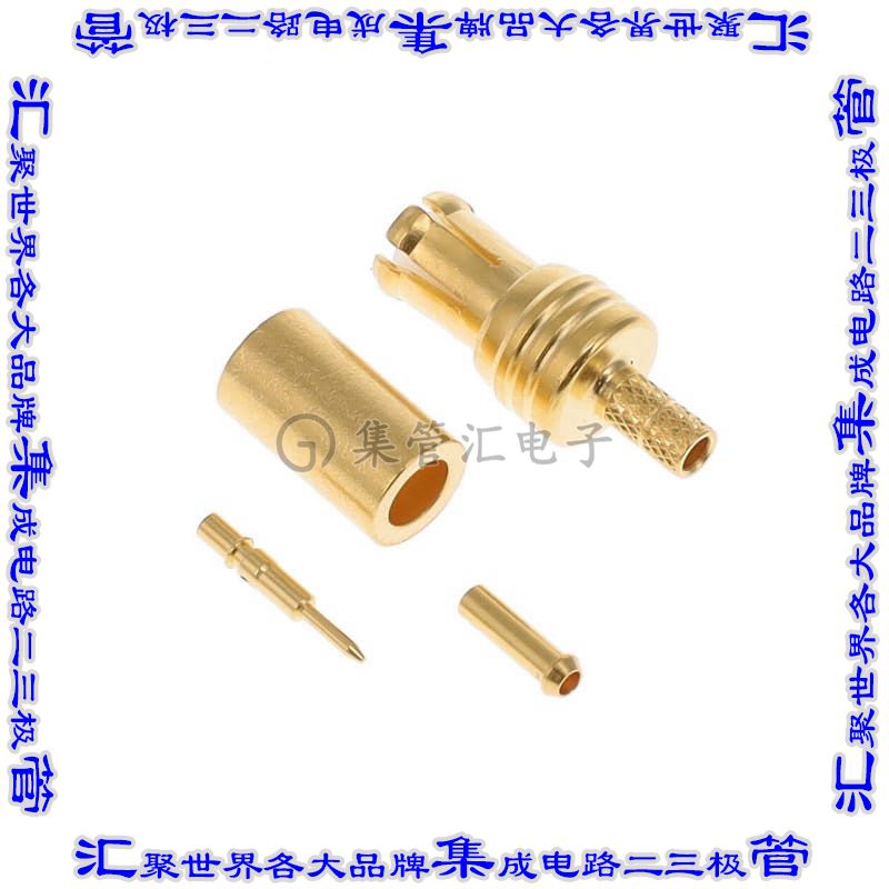 11_MCX-50-1-13/111_NH 同轴连接器MCX插头公引脚压接50欧姆自由