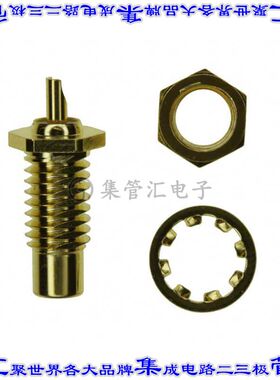 152127 同轴连接器SMC插座公插针焊杯50欧姆面板安装