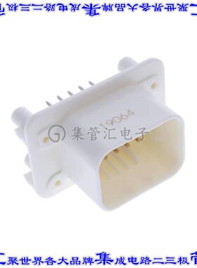 1-776261-2 针座连接器14POS接头3排4mm公形插针通孔镀金