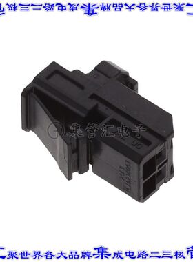 MX81A002SF3 矩形连接器外壳2POS插座2.54mm母形插口绿色自由悬挂