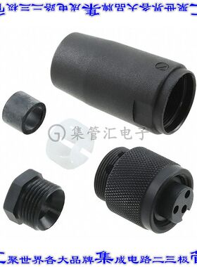 216KR13 NC032 圆形连接器3POS插头母插口螺钉镀金自由悬挂