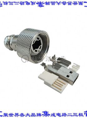 17-200331 连接器USB-A插头4POS USB 2.0自由悬挂
