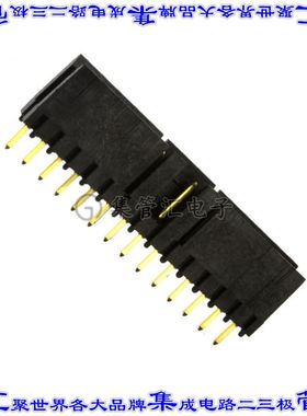 69167-114HLF 针座连接器14POS接头2.54mm公形插针通孔直针镀金