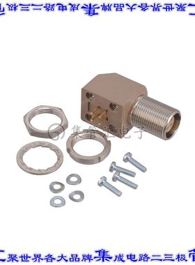 EXG.0B.304.HLNS 圆形连接器4POS插座母插口焊接镀金面板安装通孔