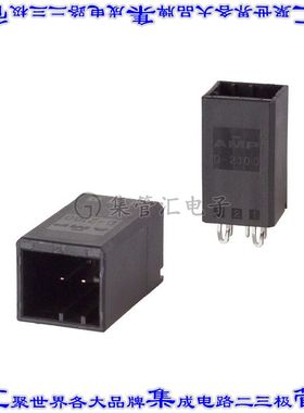 1318123-1 针座连接器3POS接头2.5mm公形插针通孔直针镀金