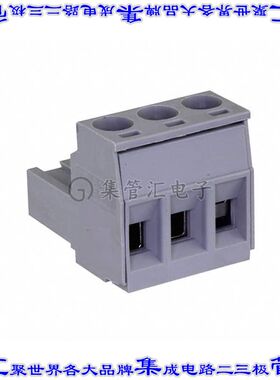 5435310 端子块连接器3POS插头母插口5mm灰色自由悬挂