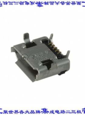 10103592-0001LF 连接器USB-微B型插座5POS USB 2.0表面贴装直角