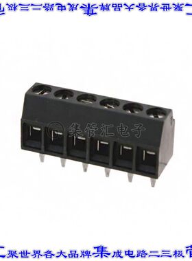 393570006 0393570006线对板连接器6POS接线端子3.5mm通孔水平带