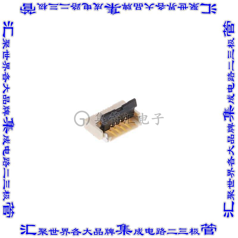CF35042D0RE-NH 连接器4POS FFC/FPC 0.5mm触点底部表面贴装直角