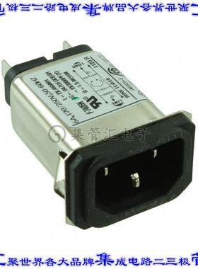 6EBS1 电源接入连接器3POS插座公型片状插脚IEC320-C14面板安装卡