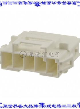 1-1971772-7 矩形连接器外壳5POS插座6mm公形引脚天然色面板安装