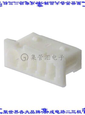 653005113322 矩形连接器外壳5POS插座1.25mm母形插口白色自由悬