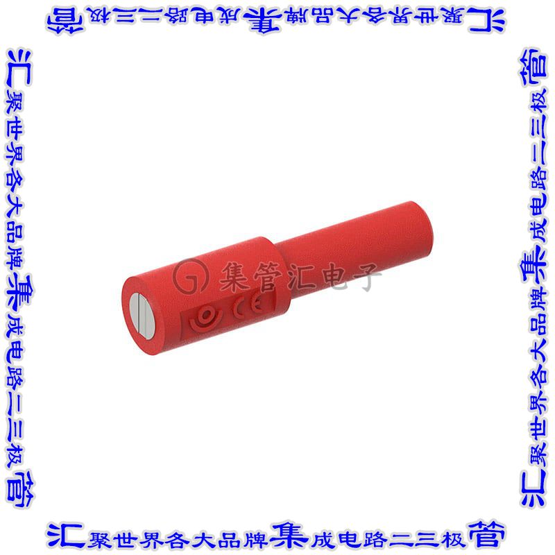 CT3879-2 接插件连接器9MM MAG CONN SHD BANANA JACK RED