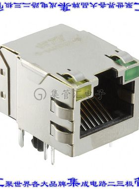 5-6605704-9 接插件连接器CONN JACK 1PORT 100 BASE-T