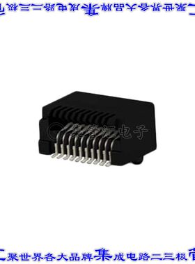 1888247-2 插拔式连接器20POS插座SFP+表面贴装直角焊接镀金