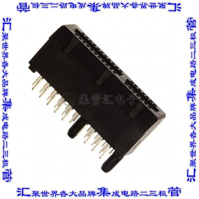 10018783-10000TLF 卡边缘连接器36POS母头2排1mm黑色镀金