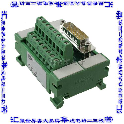 2962780 接插件连接器INTERFACE MOD DSUB MALE 15POS