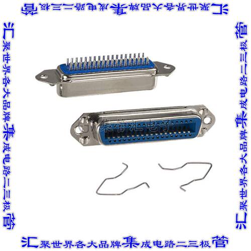 111-036-203L001 接插件连接器CONN SCSI RCPT 36P STR SLDR CUP