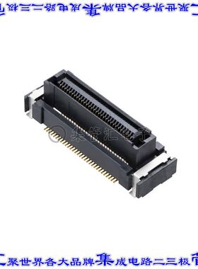 2091680801 板对板连接器80POS插座浮动2排0.65mm表贴SMD镀金
