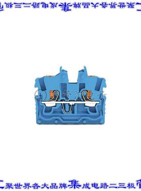 2250-324 端子块连接器2POS馈通式3.5mm蓝色16-24AWG