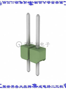 826936-2 针座连接器2POS分离式2.54mm公形插针通孔直针锡
