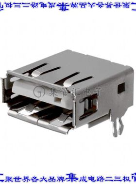 87583-2010RPLF 连接器USB-A插座4POS USB 2.0表面贴装直角