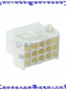 50842152 0050842152矩形连接器外壳15POS插座3排天然色面板安装