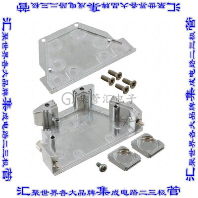165X14449X 连接器50POS后壳45度180度屏蔽银