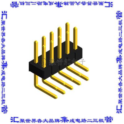 PHED-RS010G1ABOGA-C006 针座连接器10POS接头2排2.54mm公形插针