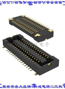 AXT530124 板对板连接器30POS插口外罩触点2排0.4mm表贴SMD镀金