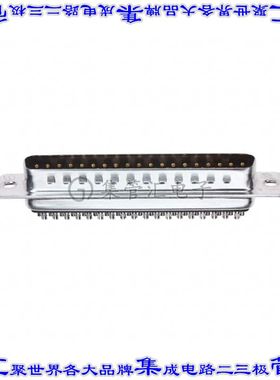 5-747916-2 连接器37POS插头公引脚2排D-Sub自由悬挂