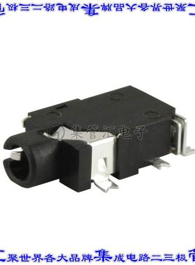 SJ2-2524A-SMT-TR 接插件连接器AUDIO JACK, 2.5 MM, RT, 4 CONDU