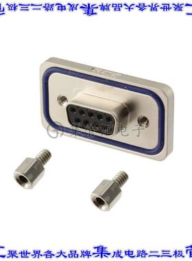 15-000613 连接器9POS插座母插口2排D-Sub面板安装